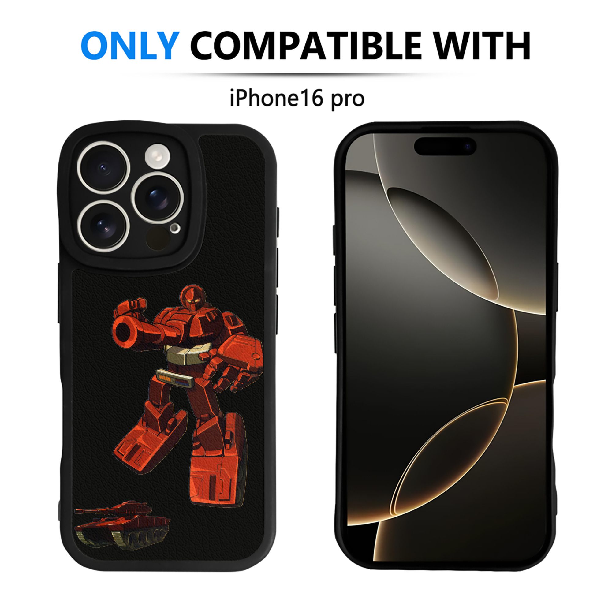 （画像用）  【iPhone 16シリーズ対応】シリコンスマホケース（レザー調） 材質：シリコン